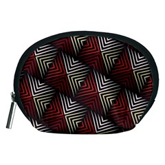 Abstract Zigzag Motif Accessory Pouch (medium) by tmsartbazaar