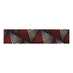 Abstract Zigzag Motif Velvet Scrunchie by tmsartbazaar