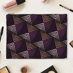 Zigzag Motif Design Cosmetic Bag (xl) by tmsartbazaar