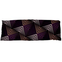 Zigzag Motif Design Body Pillow Case (dakimakura) by tmsartbazaar