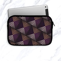 Zigzag Motif Design Apple Ipad Mini Zipper Cases by tmsartbazaar