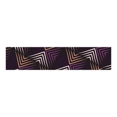 Zigzag Motif Design Velvet Scrunchie by tmsartbazaar