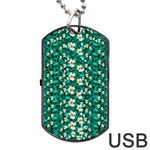 Cherry Blossom Forest Of Peace And Love Sakura Dog Tag USB Flash (One Side) Front