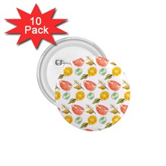 Citrus Gouache Pattern 1 75  Buttons (10 Pack) by EvgeniaEsenina