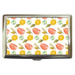 Citrus Gouache Pattern Cigarette Money Case