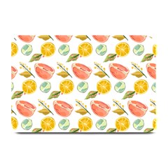 Citrus Gouache Pattern Plate Mats by EvgeniaEsenina