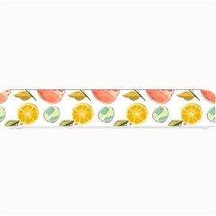 Citrus Gouache Pattern Small Bar Mats by EvgeniaEsenina