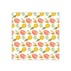 Citrus Gouache Pattern Satin Bandana Scarf by EvgeniaEsenina