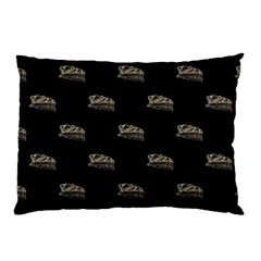 Dinosaur Skeleton Head Motif Pattern Pillow Case by dflcprintsclothing