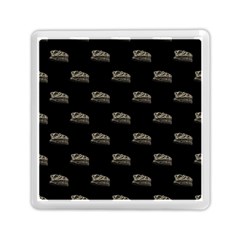 Dinosaur Skeleton Head Motif Pattern Memory Card Reader (square) by dflcprintsclothing