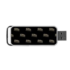 Dinosaur Skeleton Head Motif Pattern Portable Usb Flash (one Side) by dflcprintsclothing