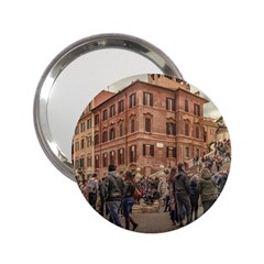 Piazza Di Spagna, Rome Italy 2 25  Handbag Mirrors by dflcprintsclothing