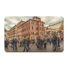 Piazza Di Spagna, Rome Italy Magnet (rectangular) by dflcprintsclothing