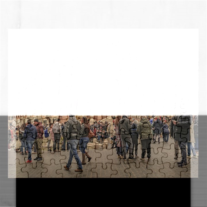 Piazza Di Spagna, Rome Italy Rectangular Jigsaw Puzzl