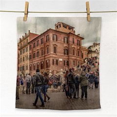 Piazza Di Spagna, Rome Italy Face Towel by dflcprintsclothing