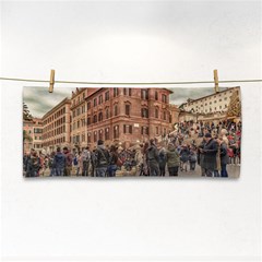 Piazza Di Spagna, Rome Italy Hand Towel by dflcprintsclothing