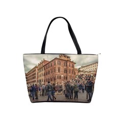 Piazza Di Spagna, Rome Italy Classic Shoulder Handbag by dflcprintsclothing