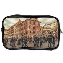 Piazza Di Spagna, Rome Italy Toiletries Bag (one Side) by dflcprintsclothing