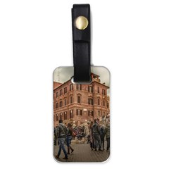 Piazza Di Spagna, Rome Italy Luggage Tag (one Side) by dflcprintsclothing