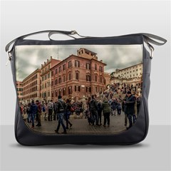 Piazza Di Spagna, Rome Italy Messenger Bag by dflcprintsclothing