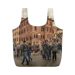 Piazza Di Spagna, Rome Italy Full Print Recycle Bag (m) by dflcprintsclothing