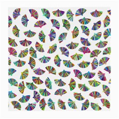 Folding Fan Background Wallpaper Medium Glasses Cloth (2 Sides)