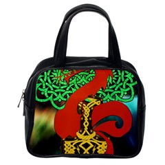 Ragnarok Dragon Monster Classic Handbag (one Side) by HermanTelo