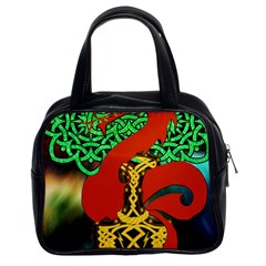 Ragnarok Dragon Monster Classic Handbag (two Sides) by HermanTelo