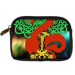 Ragnarok Dragon Monster Digital Camera Leather Case by HermanTelo