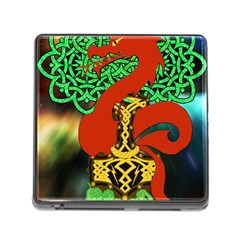 Ragnarok Dragon Monster Memory Card Reader (square 5 Slot) by HermanTelo