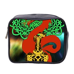 Ragnarok Dragon Monster Mini Toiletries Bag (two Sides) by HermanTelo