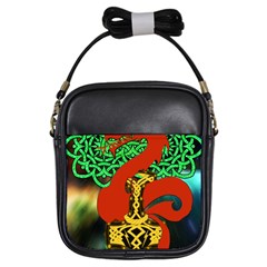 Ragnarok Dragon Monster Girls Sling Bag by HermanTelo