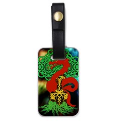 Ragnarok Dragon Monster Luggage Tag (one Side)