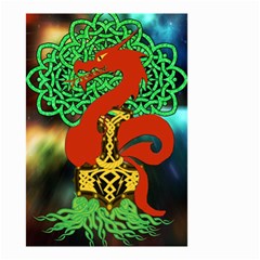 Ragnarok Dragon Monster Small Garden Flag (two Sides) by HermanTelo