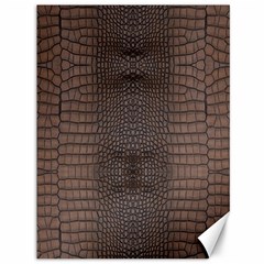 Brown Alligator Leather Skin Canvas 36  X 48  by LoolyElzayat