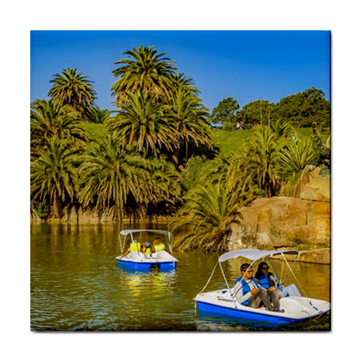 Parque Rodo Park, Montevideo, Uruguay Tile Coaster