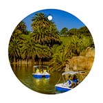 Parque Rodo Park, Montevideo, Uruguay Round Ornament (Two Sides) Front