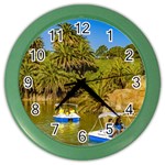 Parque Rodo Park, Montevideo, Uruguay Color Wall Clock Front