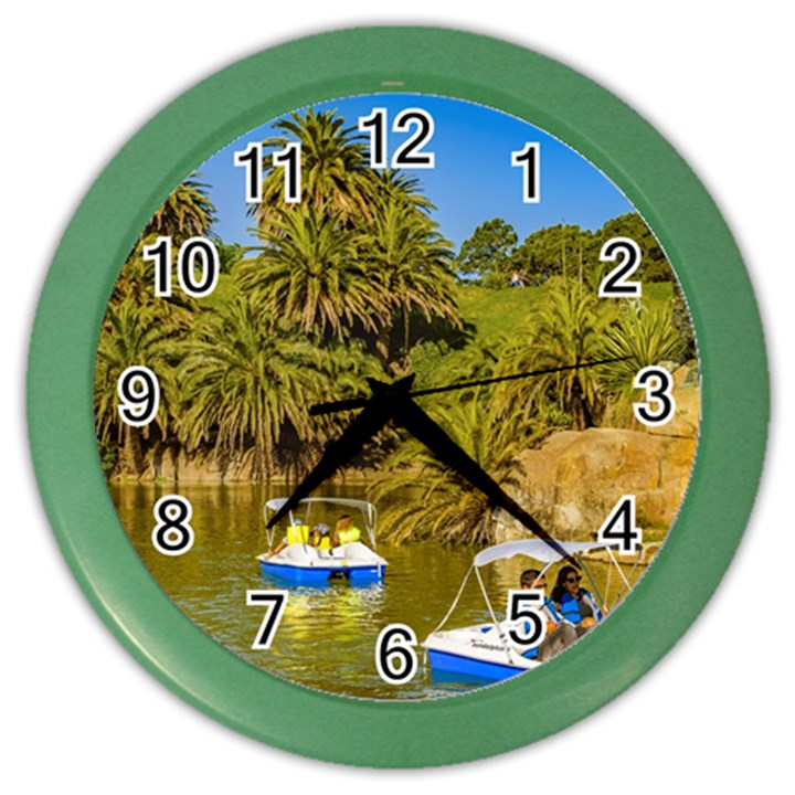 Parque Rodo Park, Montevideo, Uruguay Color Wall Clock