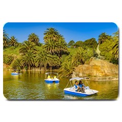 Parque Rodo Park, Montevideo, Uruguay Large Doormat  by dflcprintsclothing