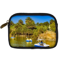 Parque Rodo Park, Montevideo, Uruguay Digital Camera Leather Case by dflcprintsclothing