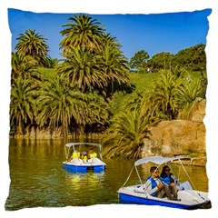 Parque Rodo Park, Montevideo, Uruguay Large Cushion Case (one Side) by dflcprintsclothing