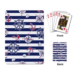 Seamless-marine-pattern Playing Cards Single Design (rectangle)