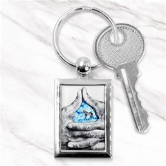 Hands Horse Hand Dream Key Chain (rectangle) by HermanTelo