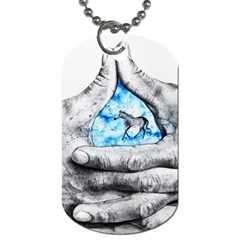 Hands Horse Hand Dream Dog Tag (one Side) by HermanTelo