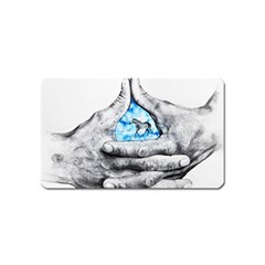 Hands Horse Hand Dream Magnet (name Card)