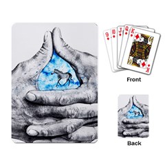 Hands Horse Hand Dream Playing Cards Single Design (rectangle) by HermanTelo