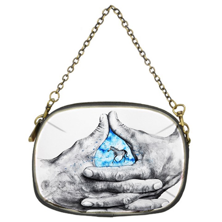 Hands Horse Hand Dream Chain Purse (One Side)