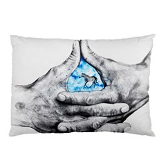 Hands Horse Hand Dream Pillow Case by HermanTelo