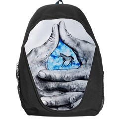 Hands Horse Hand Dream Backpack Bag by HermanTelo